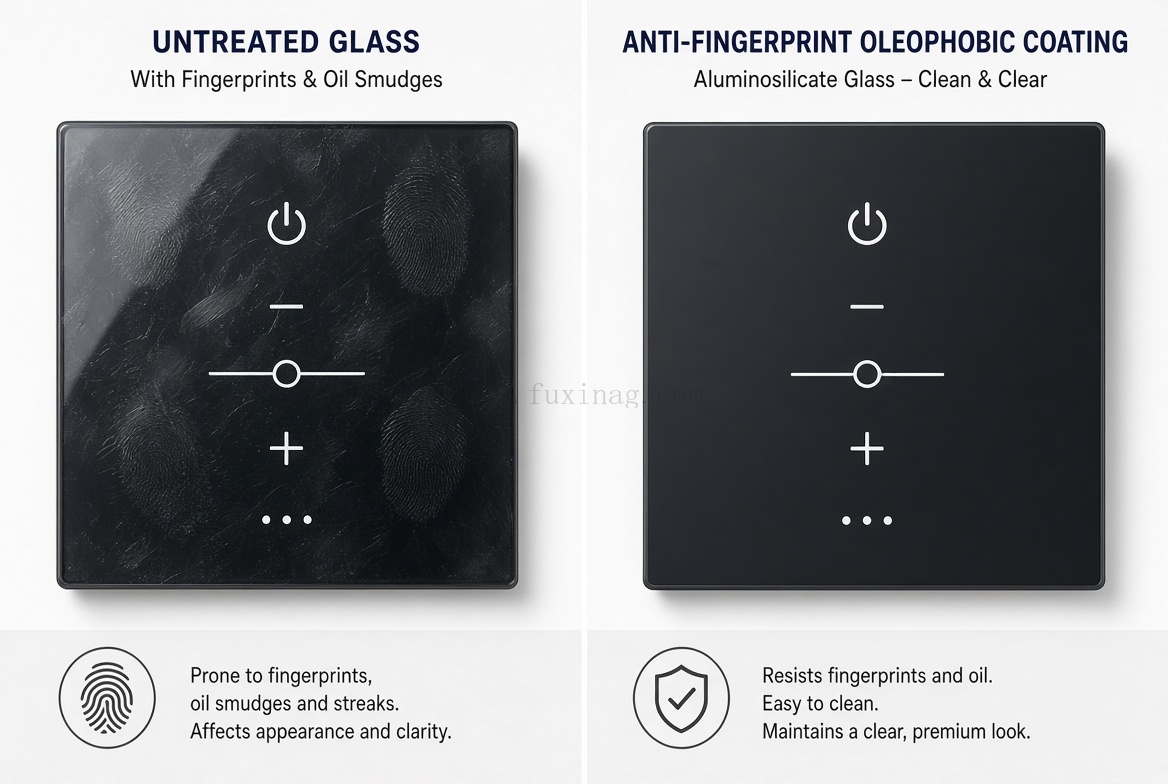 uncoated cover glass vs AF coated smart switch glass.jpg