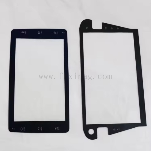 Tokyo Auto-Show Irregular Anti-Glare Tempered Cover Glass for Center Stack