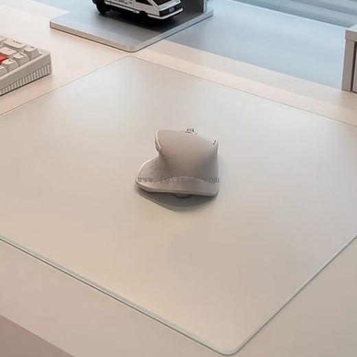 Frosted Surface Tempered Glass Mouse Pad For Competitive E-Sports
