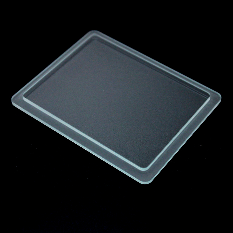Frosted step glass