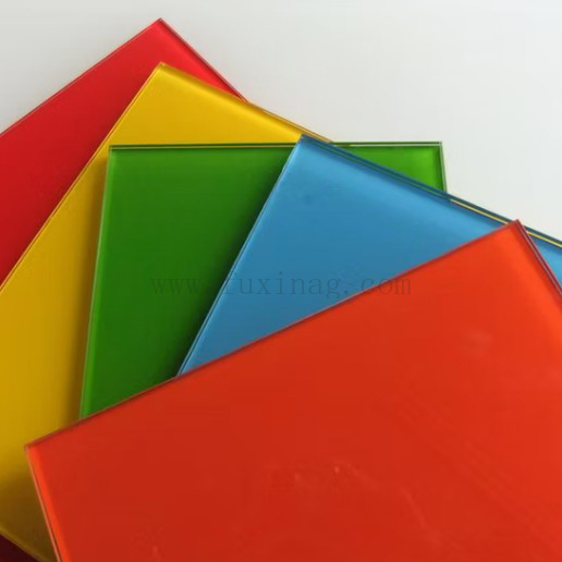 Premium Acid Etched Colorful Ceramic Glass